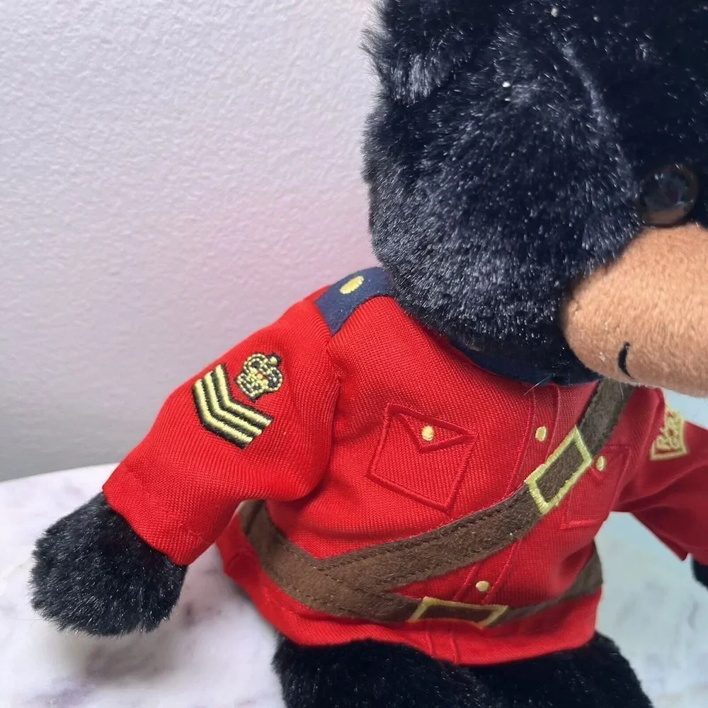 RCMP Canadian Police Teddy Bear Mounted Sergeant Plush Brand Vintage Wilson 10